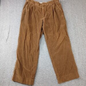 Lands End Men's Brown Corduroy Size 37x28